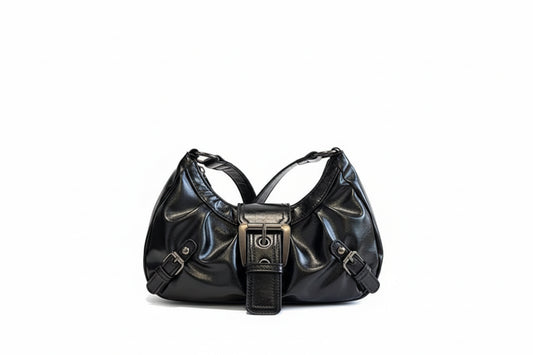 Bolso Hobo Selene – Silueta Media Luna & Piel Vegana Lisa