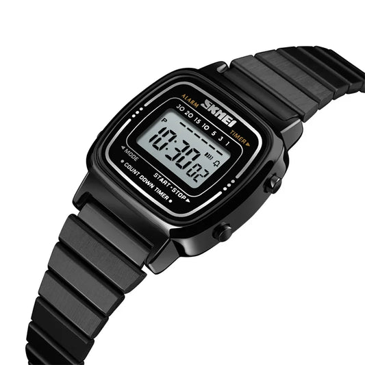 Reloj Digital Retro Mini – Estilo Vintage & Multifunción